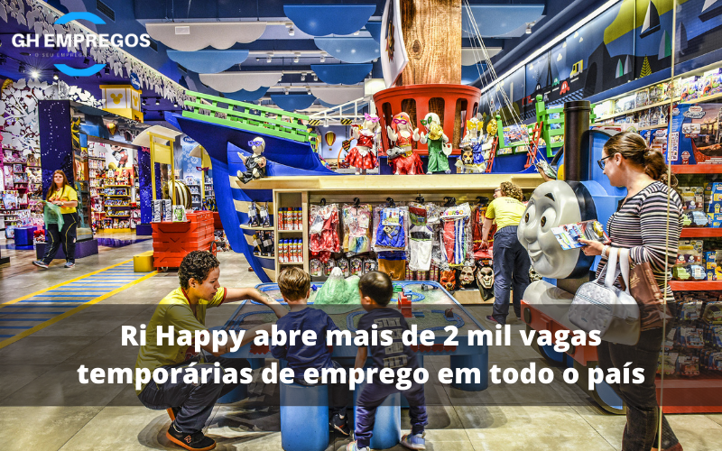 Vagas de emprego Ri Happy