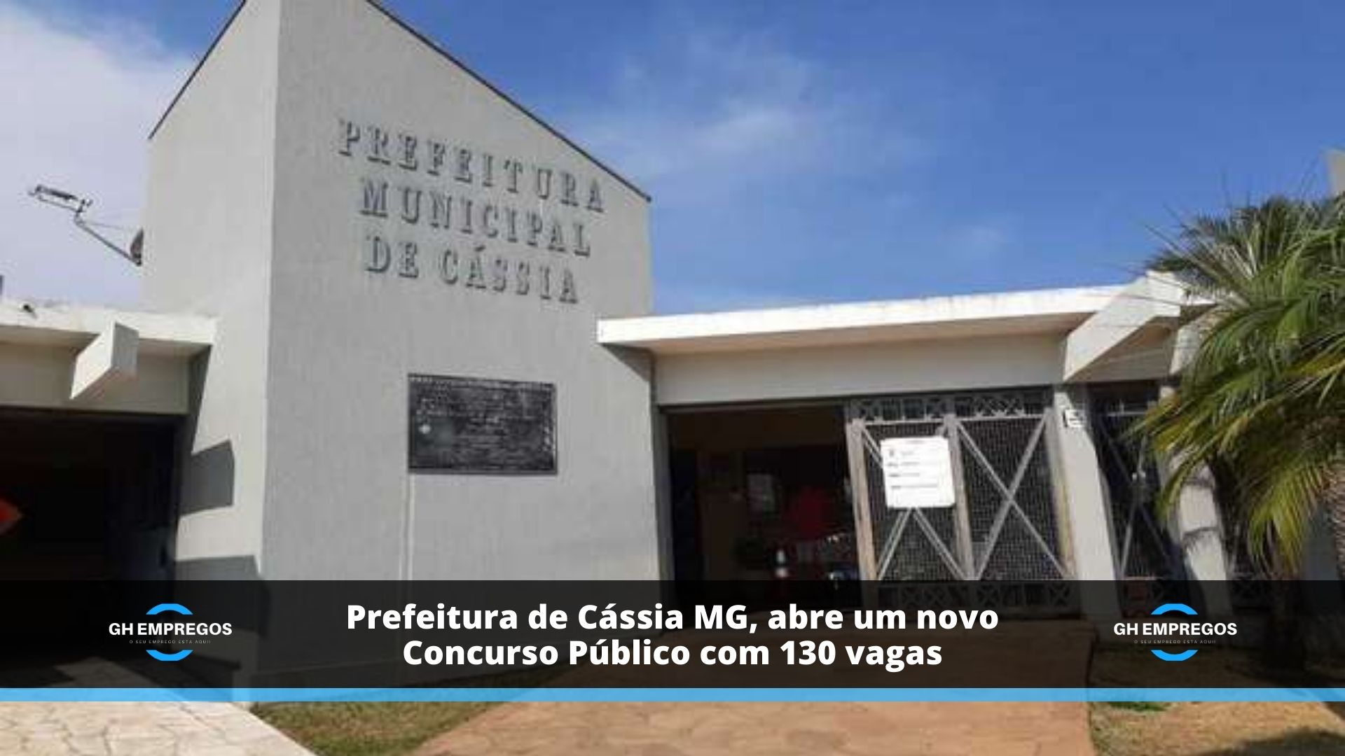 Prefeitura de Cássia MG, abre um novo Concurso Público com 130 vagas