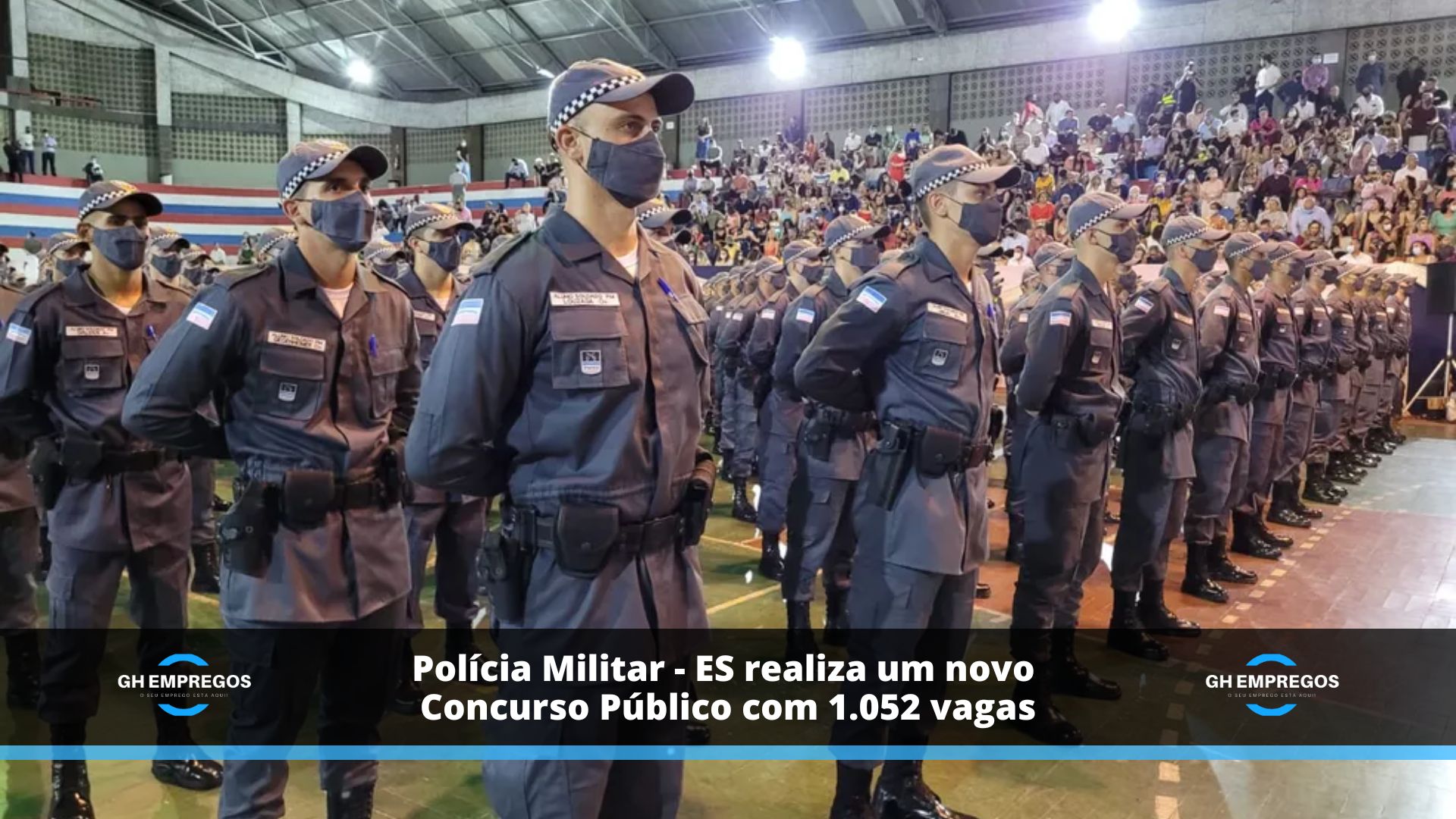 Polícia Militar - ES realiza um novo Concurso Público com 1.052 vagas