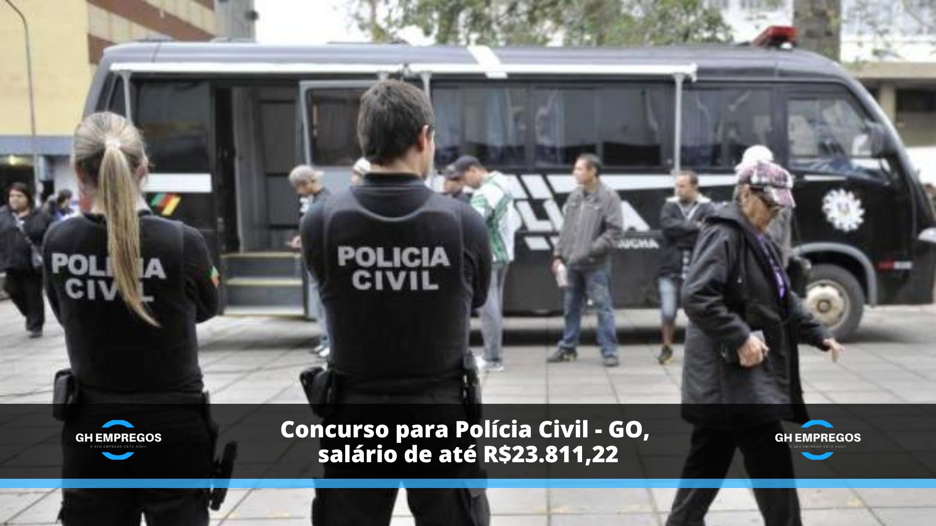 Concurso para Polícia Civil - GO, salário de até R$23.811,22