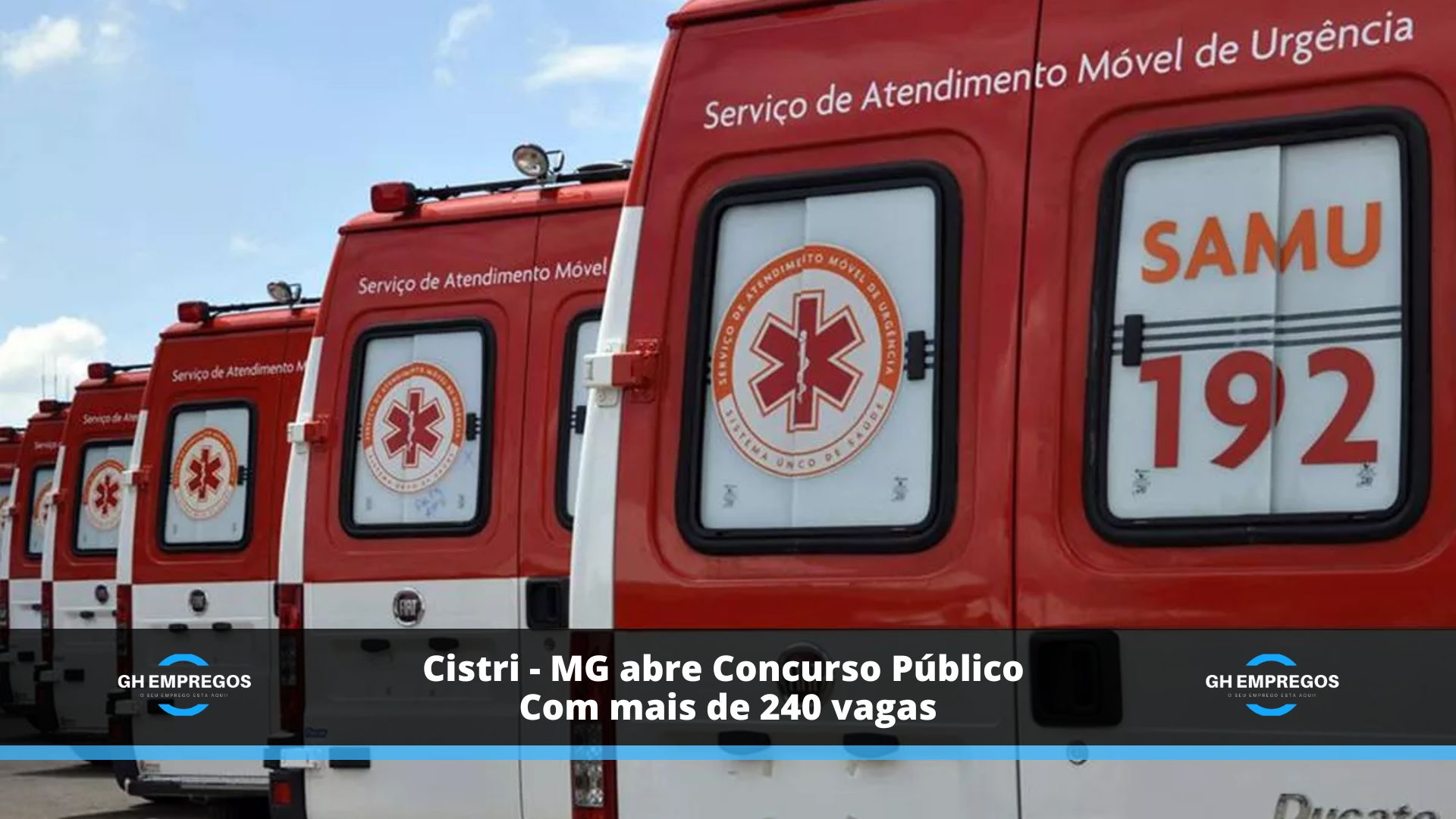 Cistri - MG abre Concurso Público com mais de 240 vagas