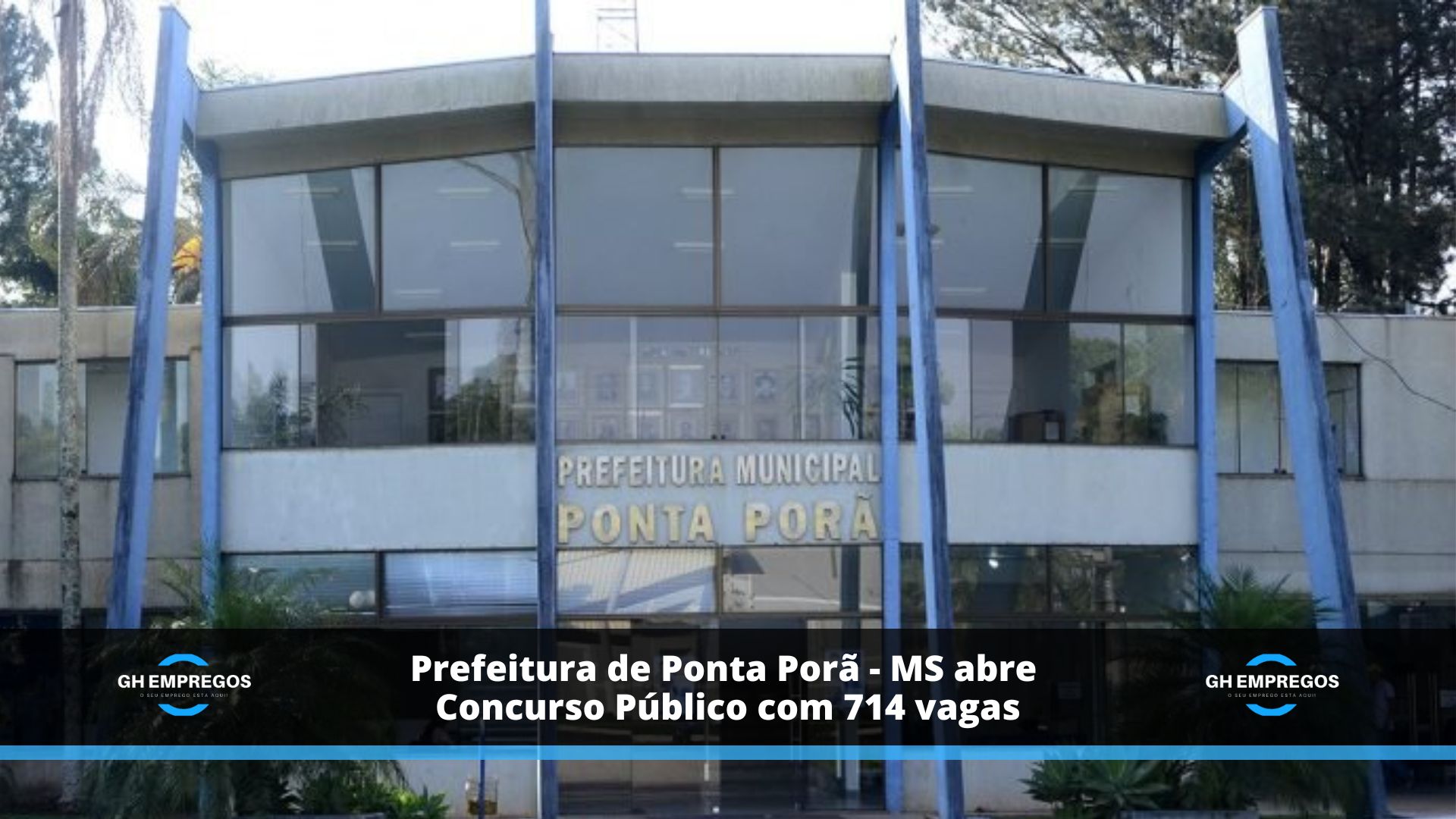 Prefeitura de Ponta Porã - MS abre Concurso Público com 714 vagas