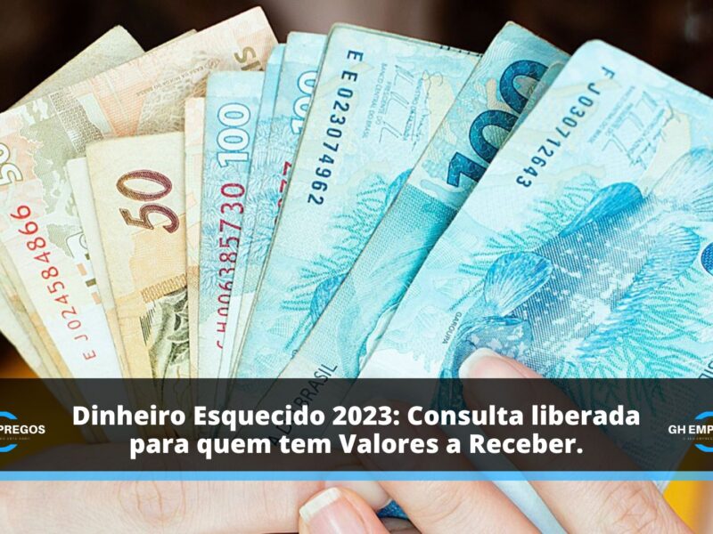 Dinheiro Esquecido 2023