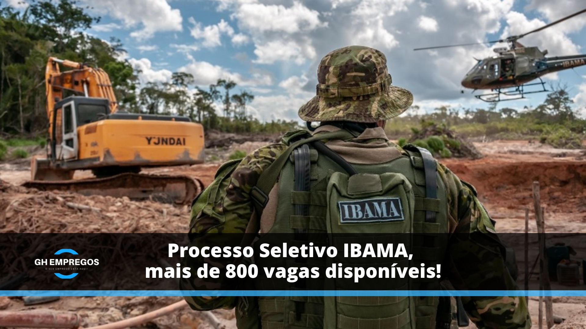 Processo Seletivo IBAMA, mais de 800 vagas disponíveis!