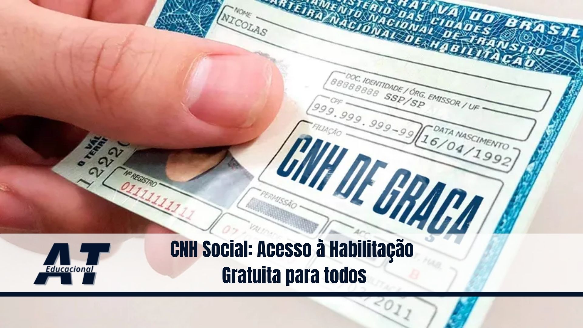 CNH Social: Acesso à Habilitação Gratuita para todos