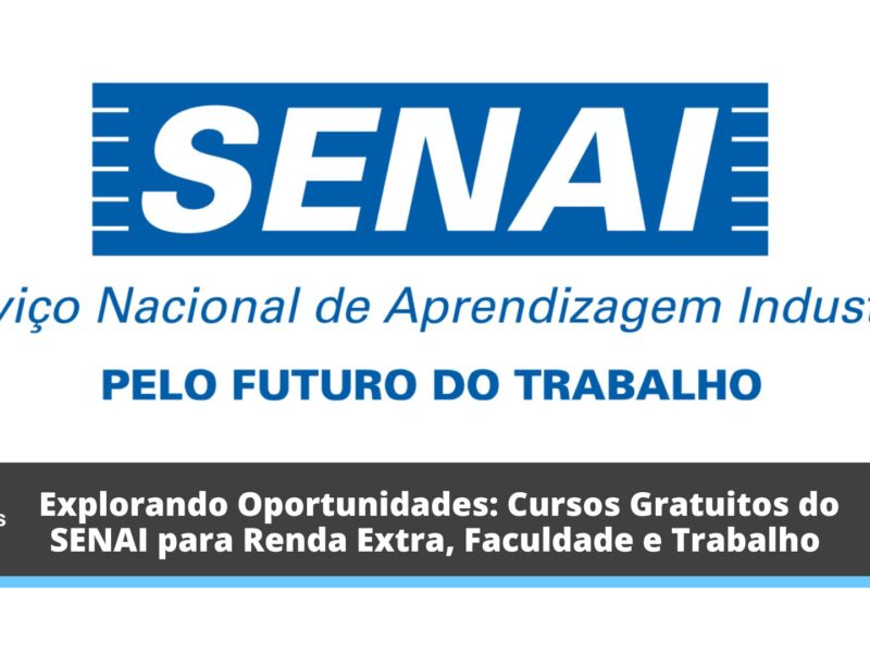 Cursos Gratuito do SENAI 2024