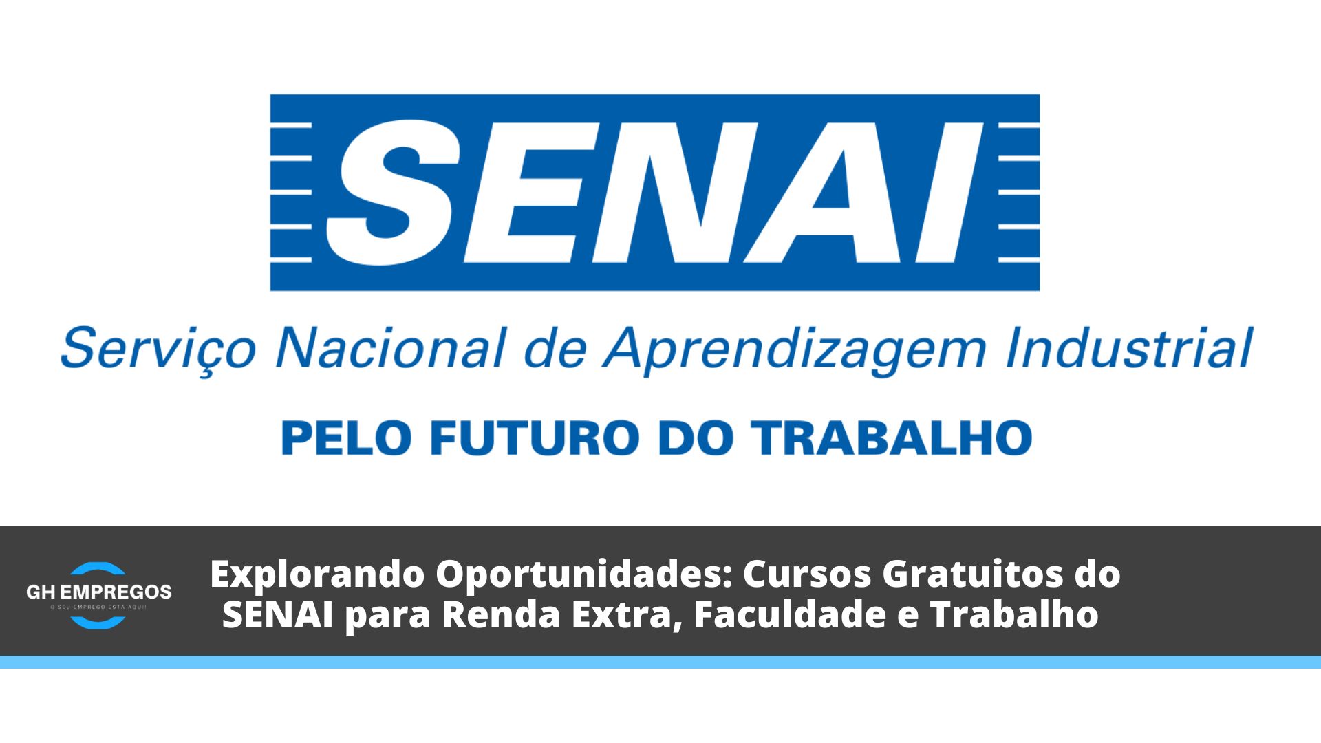 Cursos Gratuito do SENAI 2024