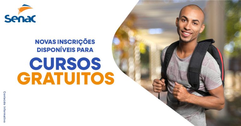 5 cursos grátis do SENAC