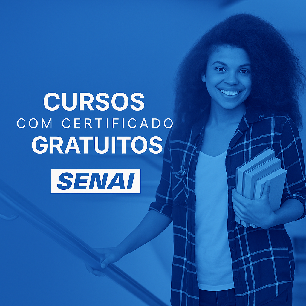 Veja os cursos do SENAI gratuitos para você sair do zero e conquistar seu espaço